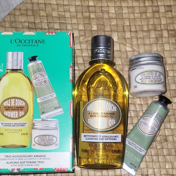 L'OCCITANE Almond Shower Oil Trio - Green - Picture 5 of 6